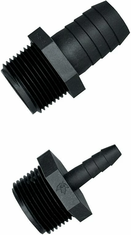 Green Leaf Male Adapter 1 1/4 inch Thread w/ 1 1/4 inch Barb A114P - Sprayer Accessories 3 Green Leaf Male Adapter 1 1/4 inch Thread w/ 1 1/4 inch Barb A114P - Sprayer Accessories