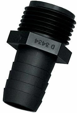 Green Leaf Barb 1/2 inch Garden Male 3/4 inch D3412P - Sprayer Accessories