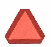 Various Brands Emblem Plastic Slow Moving Vehicle 70 0110 10/1 P - Farm Implements & 3 Point Equipment