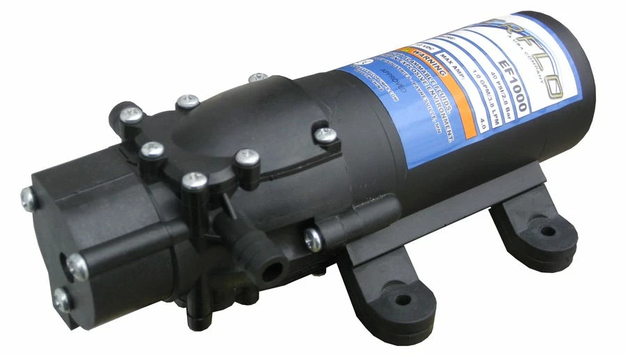 Valley Industries Everflo 1 GPM 12 Volt Diaphragm Pump 40 PSI EF-1000-BOX - Sprayer Accessories