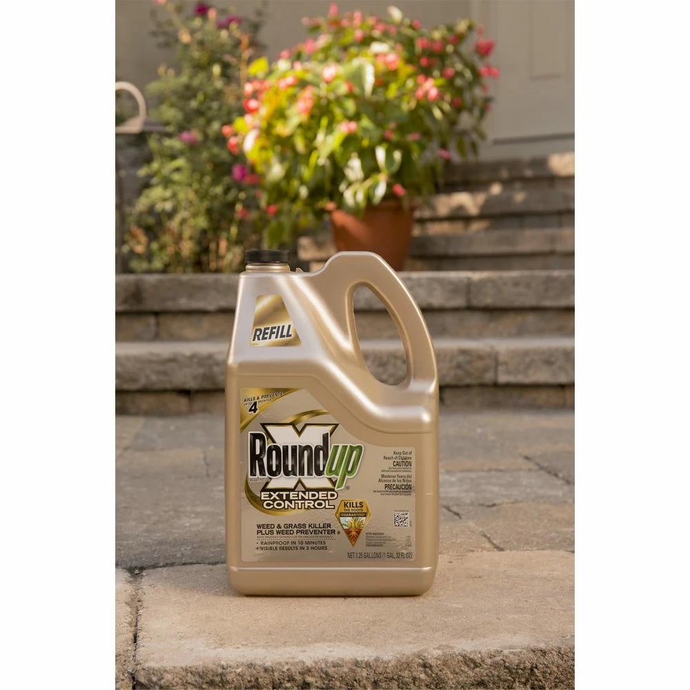 Roundup Ready-To-Use Extended Control Weed & Grass Killer Plus Weed Preventer II Refill, 1.25 Gallon - 5708010 - Herbicides 9 Roundup Ready-To-Use Extended Control Weed & Grass Killer Plus Weed Preventer II Refill, 1.25 Gallon - 5708010 - Herbicides - Image 7