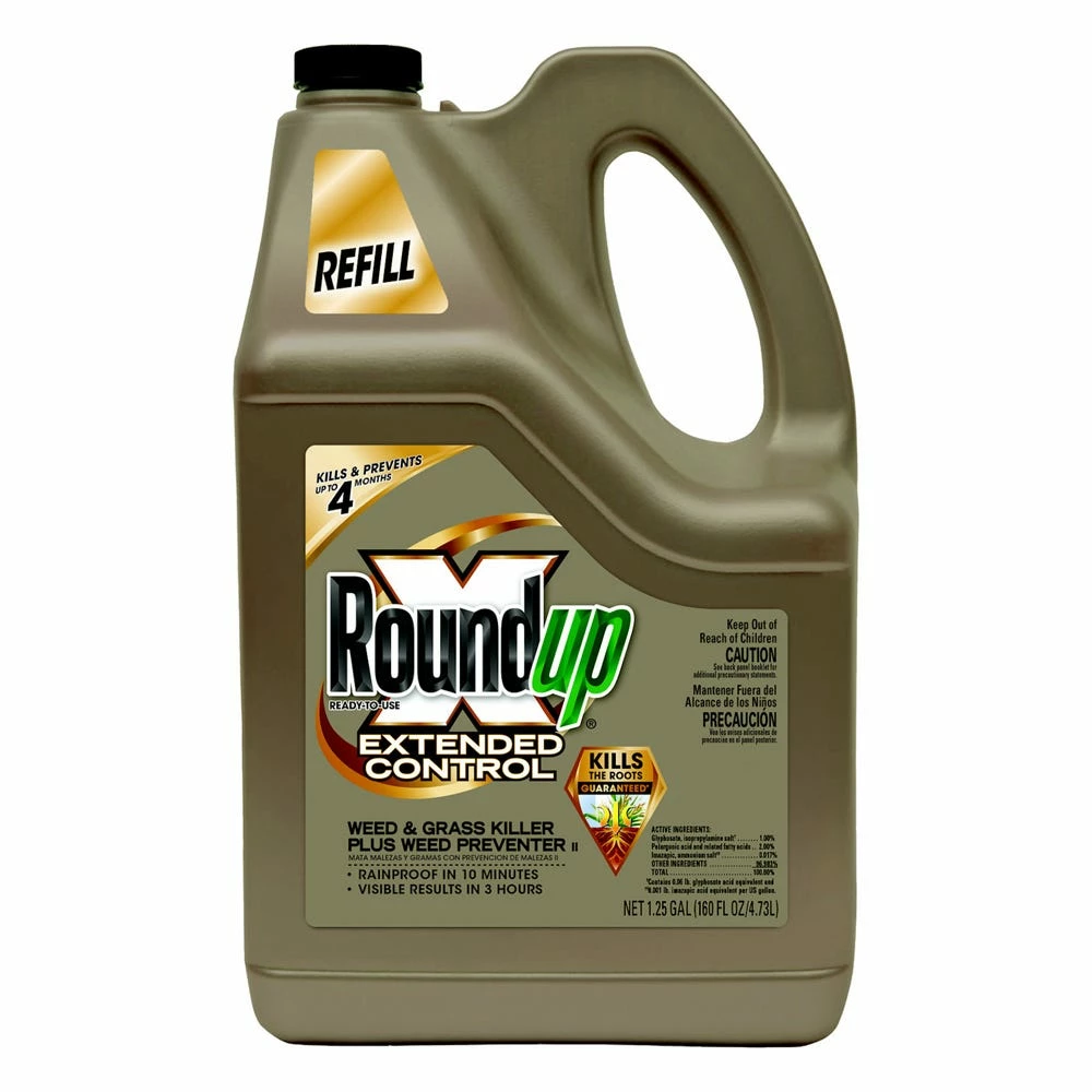 Roundup Ready-To-Use Extended Control Weed & Grass Killer Plus Weed Preventer II Refill, 1.25 Gallon - 5708010 - Herbicides 3 Roundup Ready-To-Use Extended Control Weed & Grass Killer Plus Weed Preventer II Refill, 1.25 Gallon - 5708010 - Herbicides