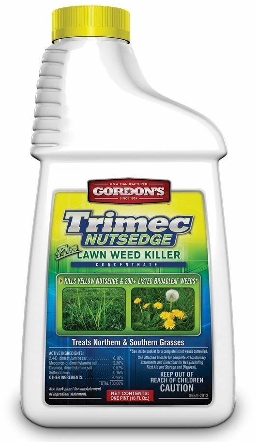 Gordon's Gordons Trimec Nutsedge Plus Lawn Weed Killer Concentrate 1 Pint - 855140 - Herbicides 4 Gordon's Gordons Trimec Nutsedge Plus Lawn Weed Killer Concentrate 1 Pint - 855140 - Herbicides - Image 2