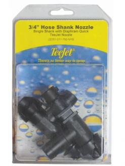 Fimco TeeJet 3/4 inch Hose Shank Nozzle 22251-311-750-NYB 7771810 - Sprayer Accessories