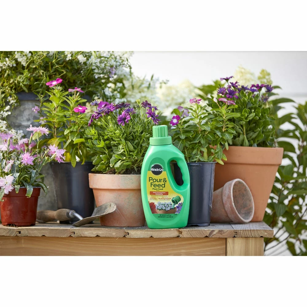 Miracle-Gro Pour & Feed Plant Food, 32 fl. oz. - 1006002 - Fertilizers 4 Miracle-Gro Pour & Feed Plant Food, 32 fl. oz. - 1006002 - Fertilizers - Image 2