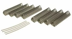 Clipper 4 Inch Number4-1/2 Clipper Wire Hooks with Connecting Pin Rectangular High Tensile - 25047059 - Baler Belting