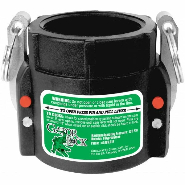 Green Leaf D Series Female Coupler 1 inch Female Thread GLP100D - Sprayer Accessories 3 Green Leaf D Series Female Coupler 1 inch Female Thread GLP100D - Sprayer Accessories