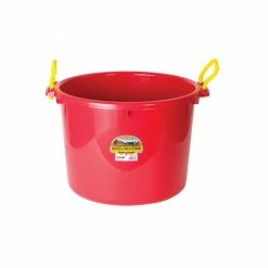 Miller Manufacturing Company Little Giant 70 Quart Muck Utility Tub Red - PSB70RED - Livestock Supplies