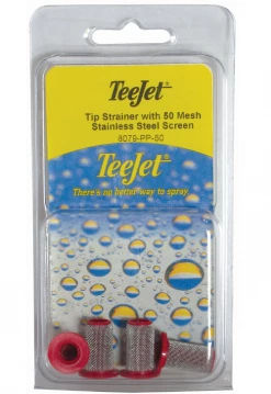 Fimco TeeJet Tip Strainer w/ 50 Mesh Stainless Steel Screen 7771506 - Sprayer Accessories