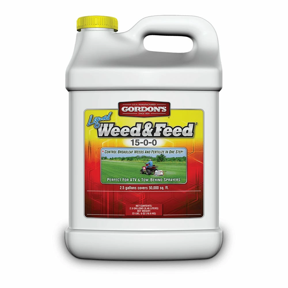 Gordon's Gordons 15-0-0 Liquid Weed & Feed, 2.5 Gallons - 7311122 - Fertilizers 3 Gordon's Gordons 15-0-0 Liquid Weed & Feed, 2.5 Gallons - 7311122 - Fertilizers