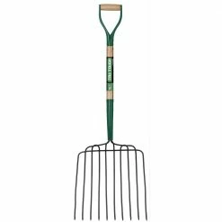 Truper Trupro Manure Fork with D Handle - 30330 - Farm Tools & Hardware
