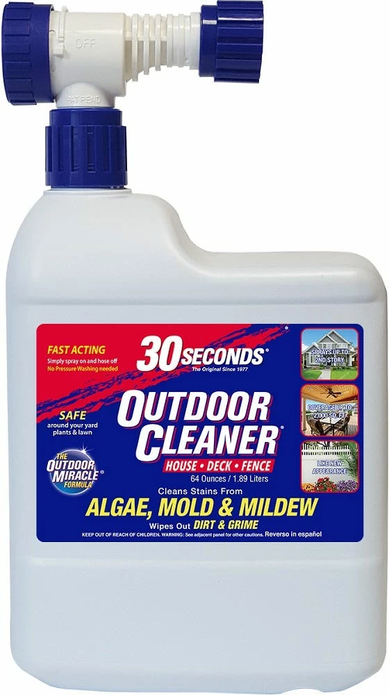 30 Seconds Cleaners 30 Seconds Outdoor Cleaner 64 oz - 6430S - Outdoor Cleaning 4 30 Seconds Cleaners 30 Seconds Outdoor Cleaner 64 oz - 6430S - Outdoor Cleaning - Image 2