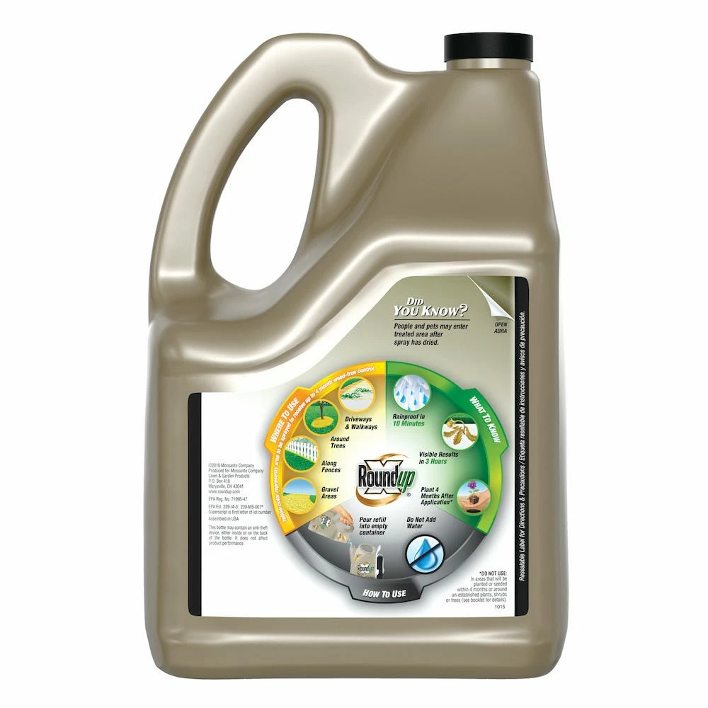 Roundup Ready-To-Use Extended Control Weed & Grass Killer Plus Weed Preventer II Refill, 1.25 Gallon - 5708010 - Herbicides 5 Roundup Ready-To-Use Extended Control Weed & Grass Killer Plus Weed Preventer II Refill, 1.25 Gallon - 5708010 - Herbicides - Image 3