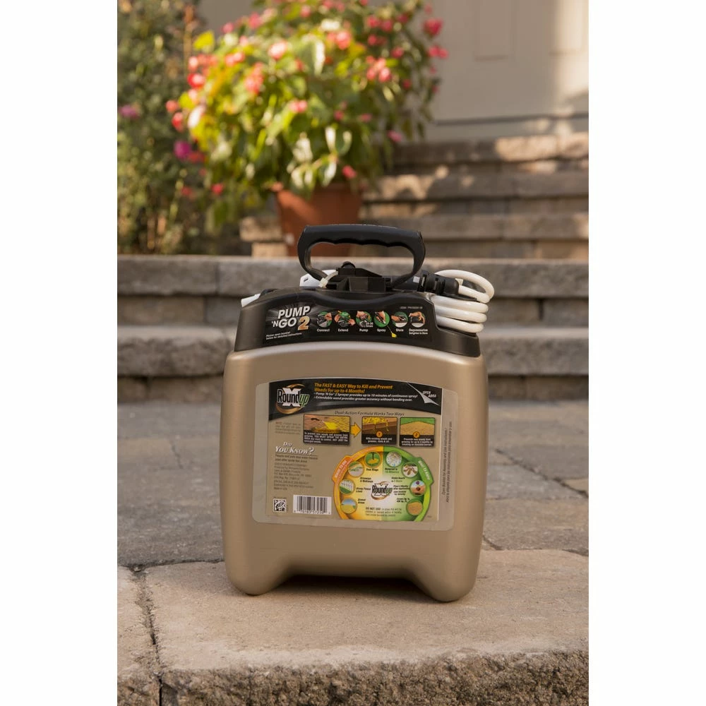 Roundup Ready-To-Use Extended Control Weed & Grass Killer Plus Weed Preventer II with Pump 'N Go 2, 1.33 Gallon - 5725070 - Herbicides 4 Roundup Ready-To-Use Extended Control Weed & Grass Killer Plus Weed Preventer II with Pump 'N Go 2, 1.33 Gallon - 5725070 - Herbicides - Image 2