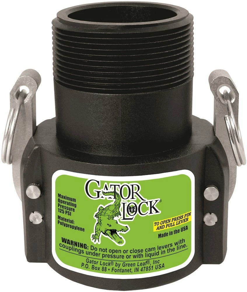 Green Leaf Coupling 3/4 Inch Female Coupling Male Thred - GLP075B - Farm Tools & Hardware 5 Green Leaf Coupling 3/4 Inch Female Coupling Male Thred - GLP075B - Farm Tools & Hardware - Image 3