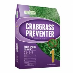 Greenskeeper's Secret 25-0-6 Crabgrass Preventer Step 1, 25 lbs. - Fertilizers