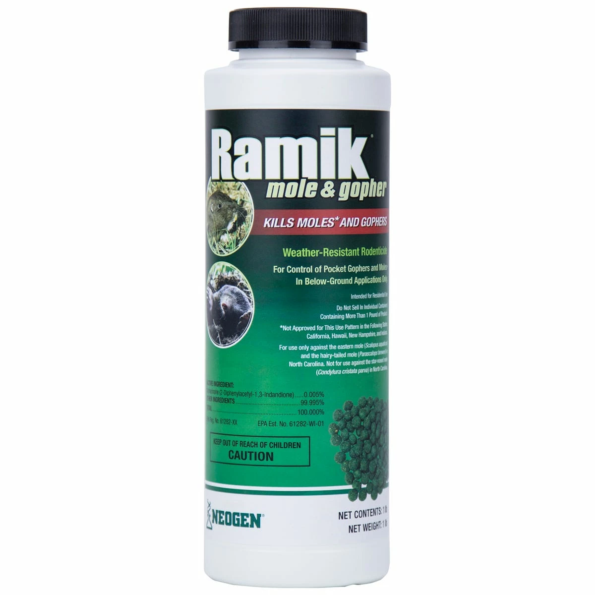 Ramik Mole and Gopher Rodenticide - 116309 - Mice, Rat & Rodent Control 3 Ramik Mole and Gopher Rodenticide - 116309 - Mice, Rat & Rodent Control