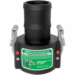 Green Leaf C Series Polypropylene Gator Lock Cam Lever Coupling Locking 3/4 inch Female Coupler/Hose Shank GLP075C - Sprayer Accessories