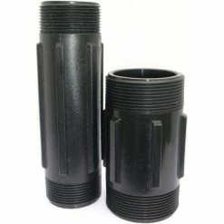 Green Leaf Heavy Duty Poly Nipple 1 1/2 inch x 4 inch M1124HD - Sprayer Accessories